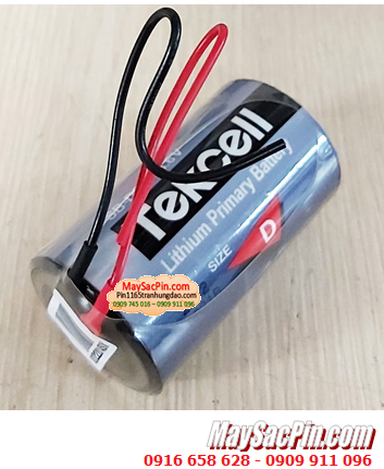 Tekcell SB-D02 (Dây zắc); Pin nuôi nguồn PLC Tekcell SB-D02 lithium 3.6v 19000mAh chính hãng, Xuất xứ Hàn Quốc 